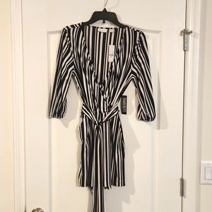 NY&C Black & White Romper